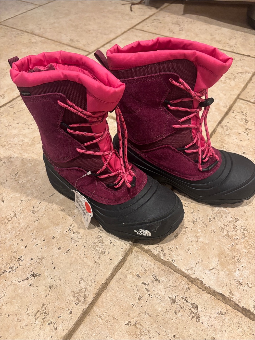 Kids Boots - Never worn North Face
